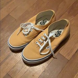Yellow vans